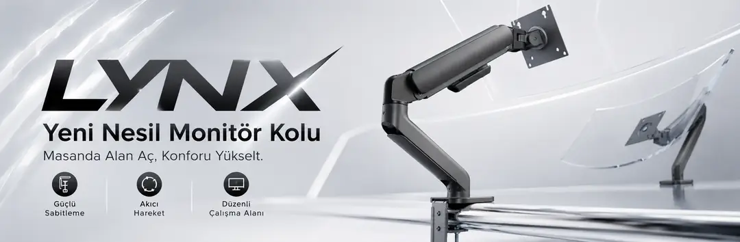 Pivot Lynx Series — yeni nesil monitör kolu